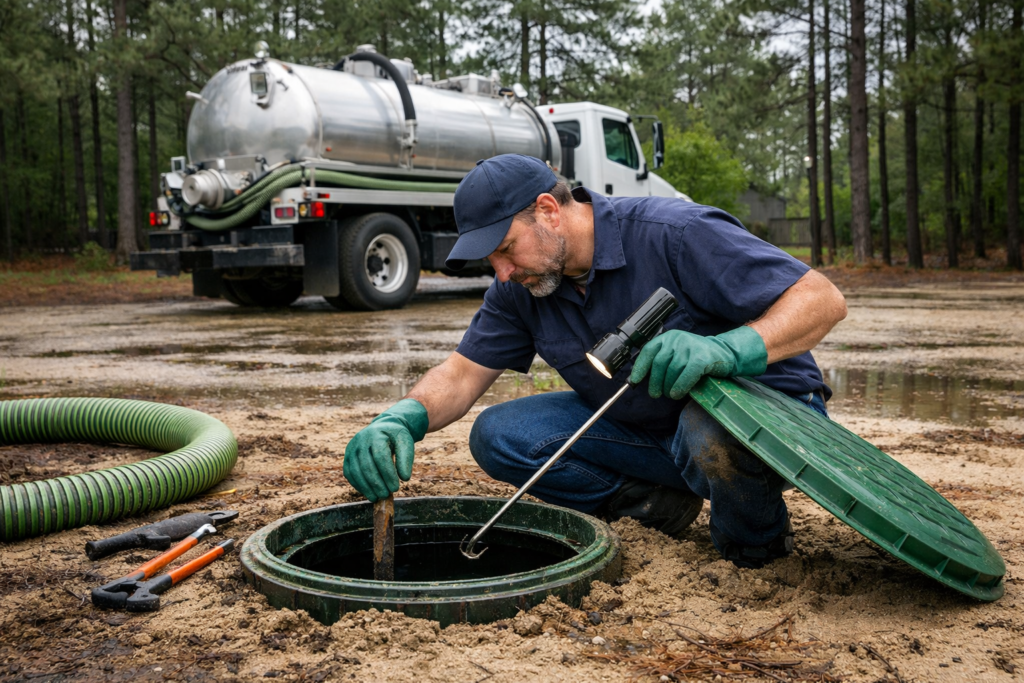 Septic Tank Repair in Fayetteville NC