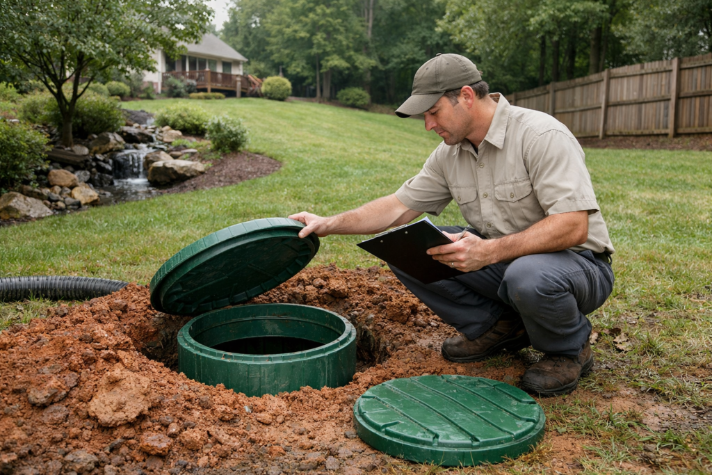 Septic Tank Repair in Greenville SC