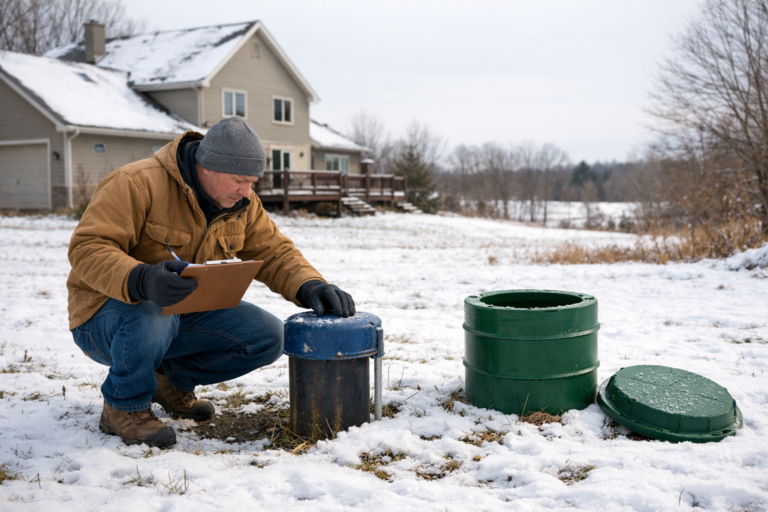 Winterize Your Well & Septic Before the Freeze: A Homeowner Checklist